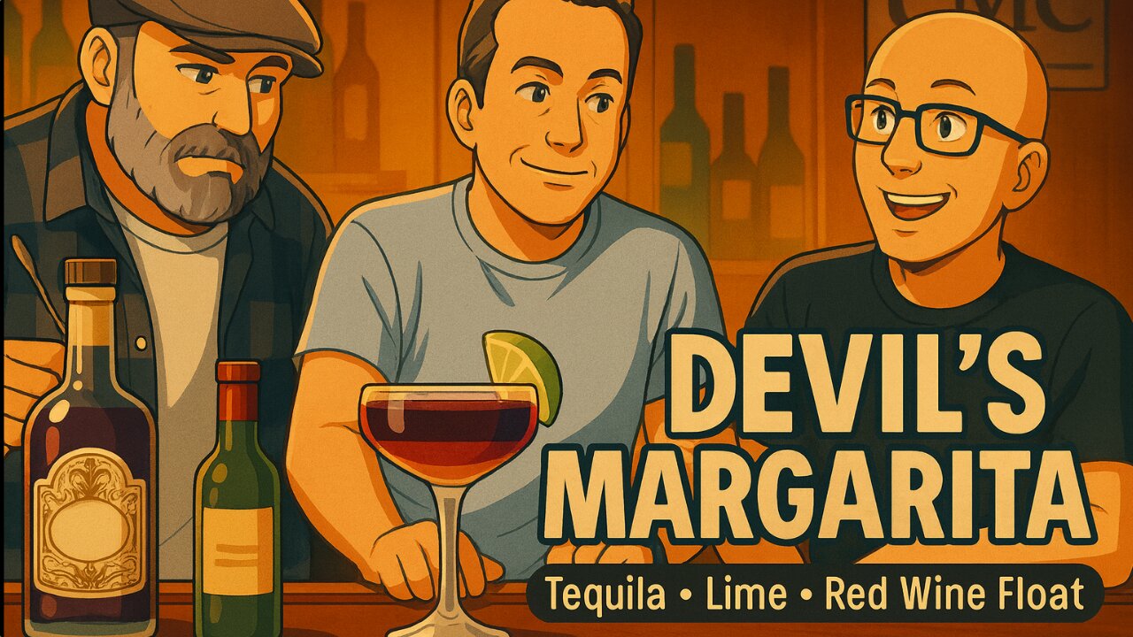 😈 Devil’s Margarita 🩸🍷 | Halloween Cocktail