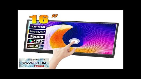 14“/16” Portable Touchscreen FHD 1920x1200 16:10 IPS Panel Secondary Display Computer Review