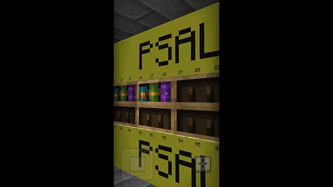 Psalm 18 - the KJV Bible in vanilla Minecraft #KJV #Psalms #Bible #Minecraft