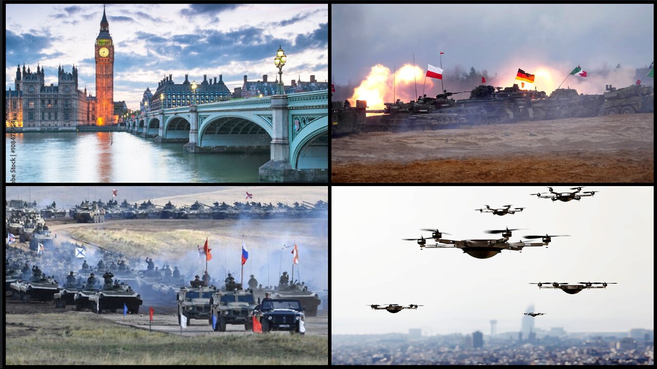 UK Terrorist Plot. West - Russia Wider War. Drones All Over Europe (from the latest livestream)