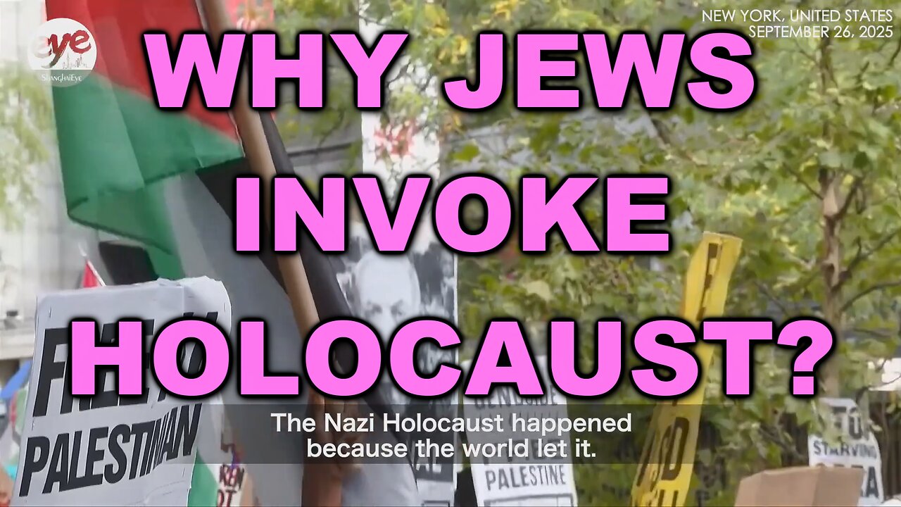 Sept. 26, 2025: NY held rally for Palestine, Jews showed up & co-opted!