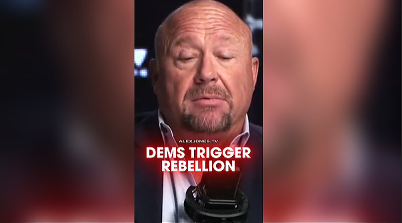 Alex Jones: Democrats Trying To Trigger Riots To Overthrow Trump - 10/22/25