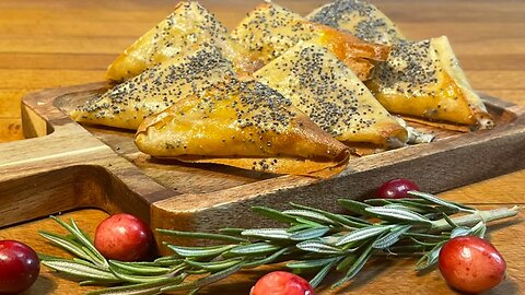 “Cream Cheese” Triangles