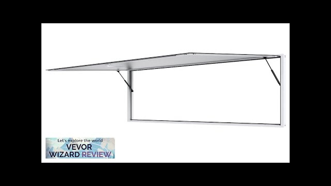 VEVOR Concession Window 96"x48" Aluminum Alloy Food Truck Service Window with Awning Review