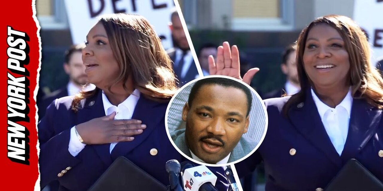 Letitia James Echoes MLK Jr. in Fiery Speech After Not Guilty Plea