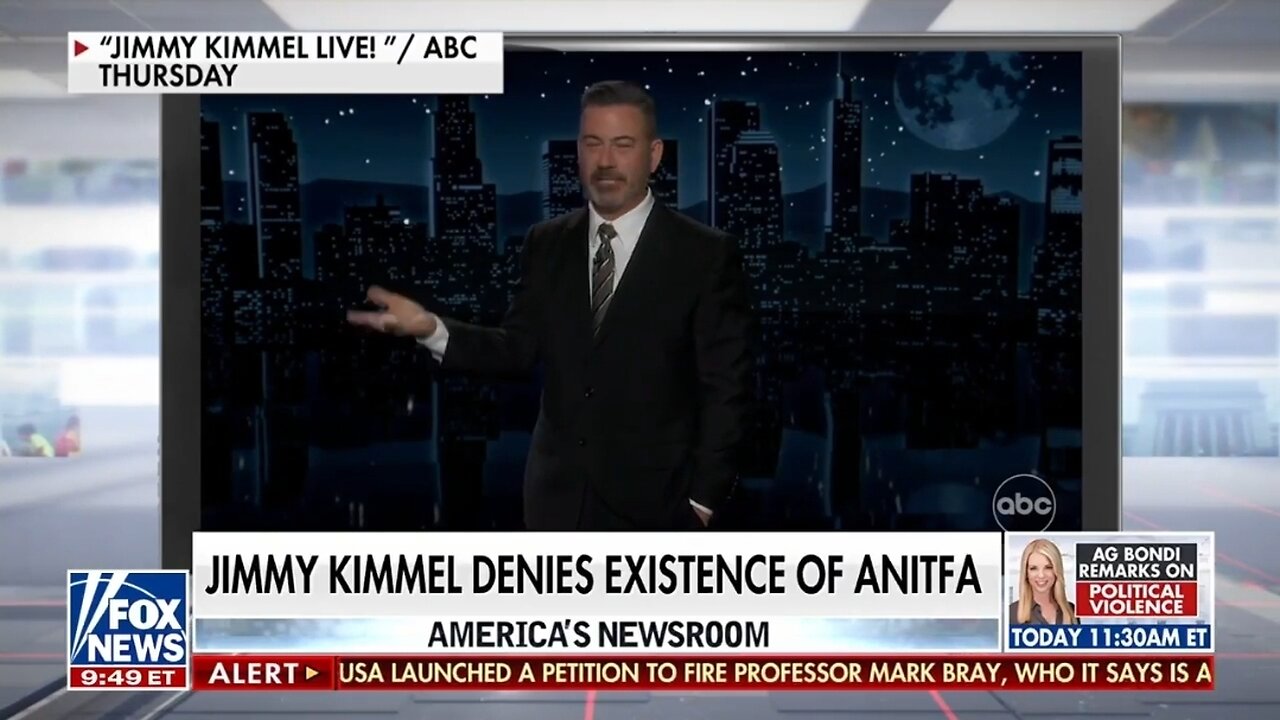 Jimmy Kimmel Claims Antifa Doesn’t Exist