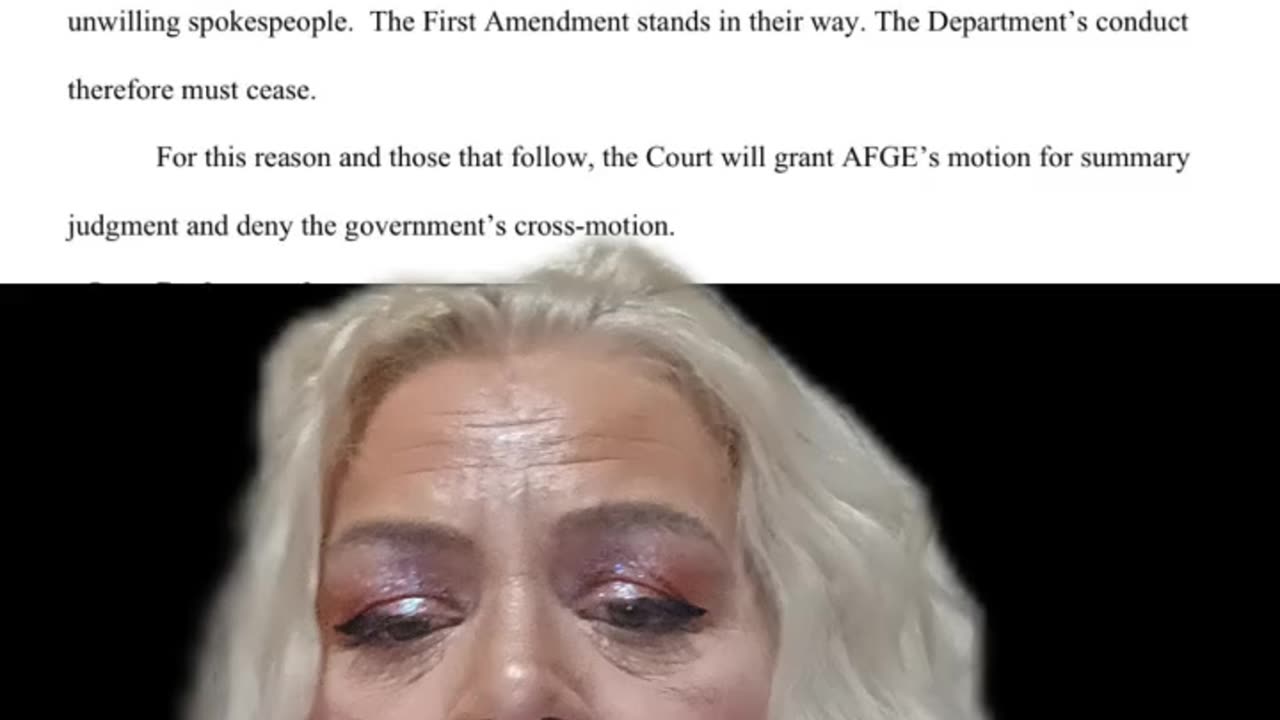 So now then courts have ordered Trump to not say on emails