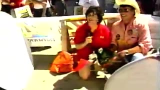 1999 - WTTV's Cowboy Bob, Janie & Sammy Terry at the Indiana State Fair