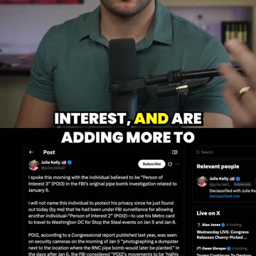 FBI PULLED Agents Off J6 Pipe Bomber Trail