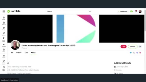 Dubb Academy Demo and Training on Zoom (Q1 2025)