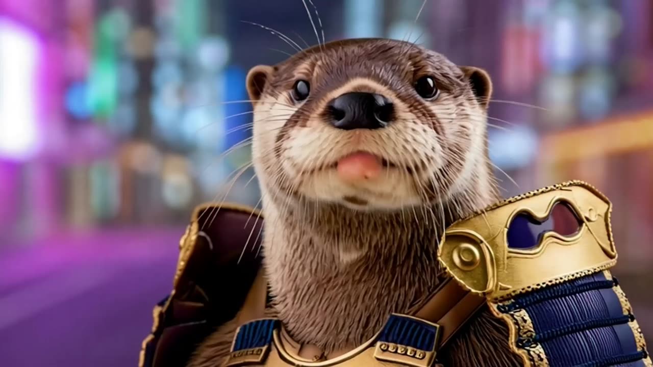 SAMURAI OTTER JUSTICE WILL BE SERVED