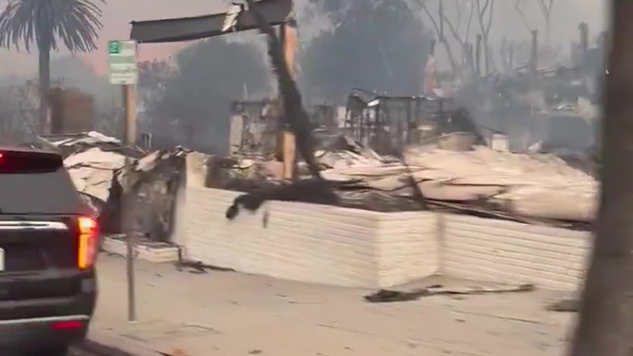 Devastation in Pacific Palisades CA Fire