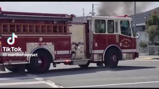 Mystery water truck puts out fire before San Francisco fire department can respond