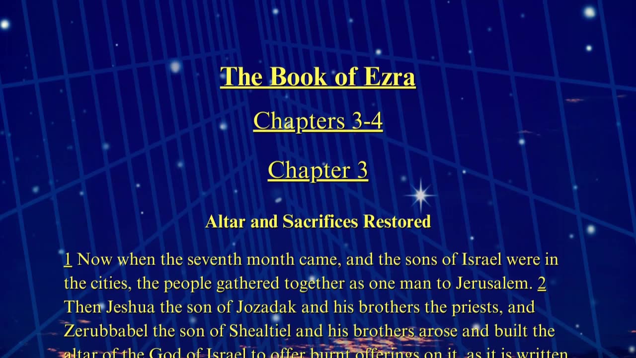 Christian Meme Video: Ezra Chapters 3-4 (12/14/2025)
