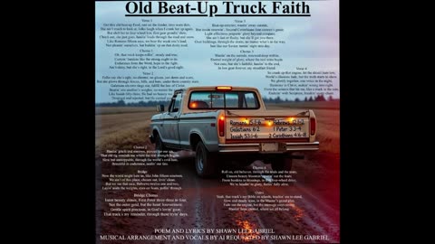 Old Beat-Up Truck Faith