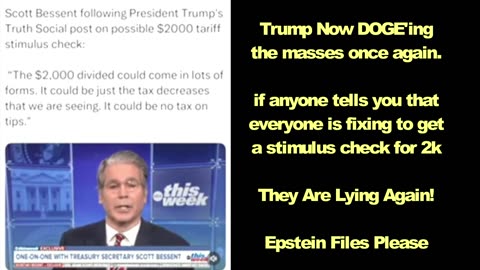 The $2000 Stimulus Check Is Yet Another Trump LIE