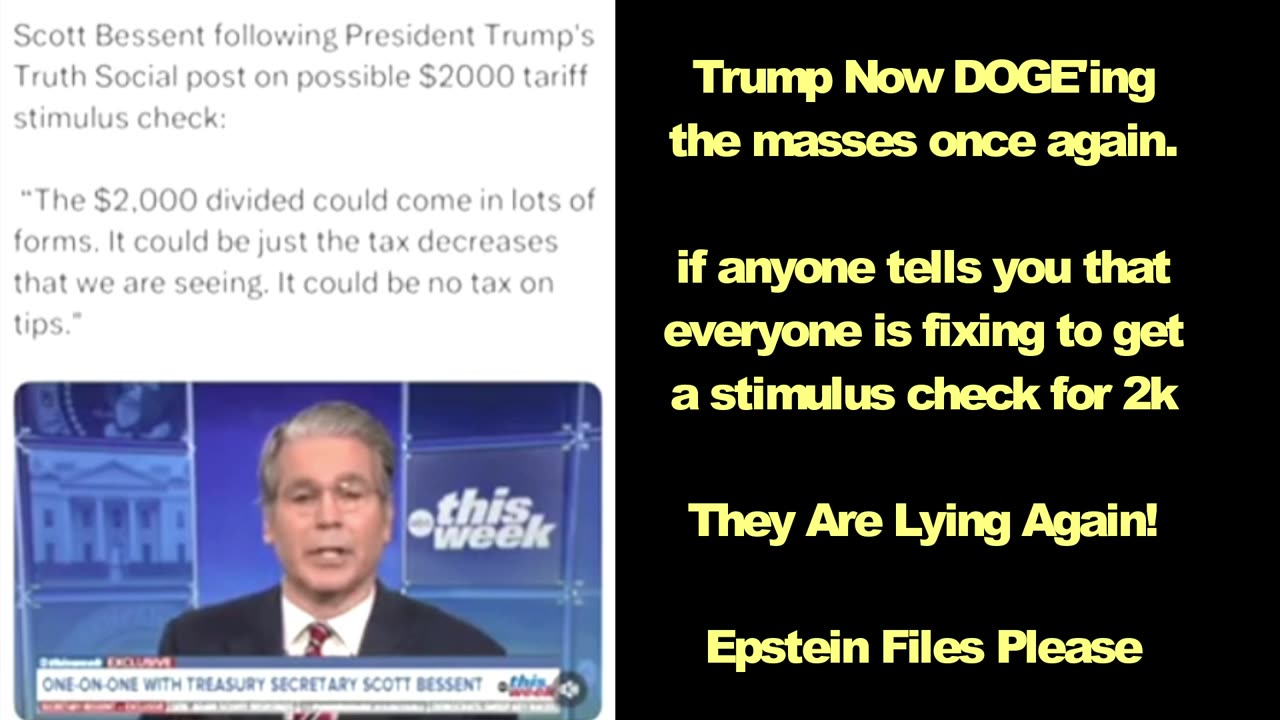 The $2000 Stimulus Check Is Yet Another Trump LIE