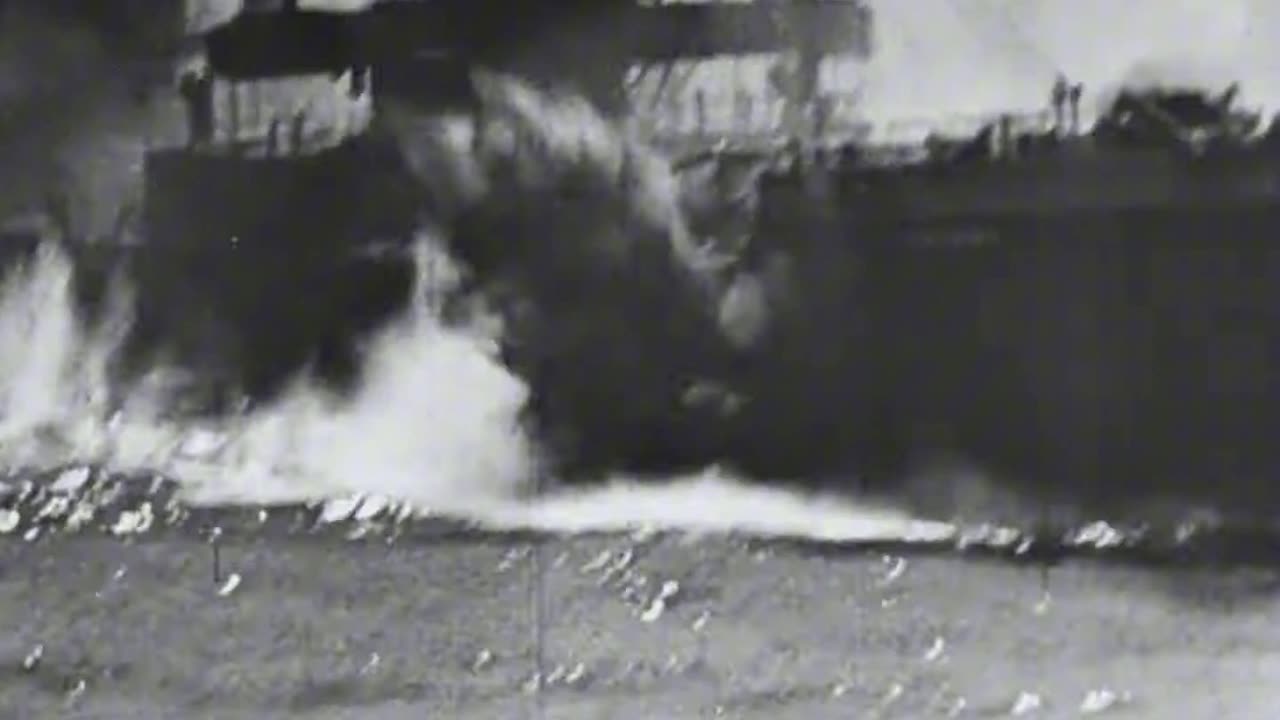 SS Marathon sunk by Scharnhorst's secondary battery off Cape Verde on March 9th 1941