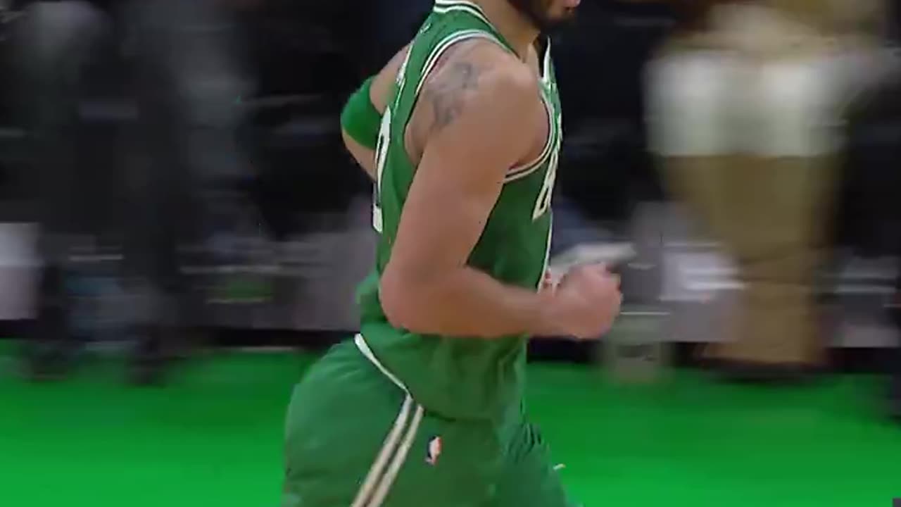 NBA - Jayson Tatum was a PURE scorer in Boston's win! 🍀