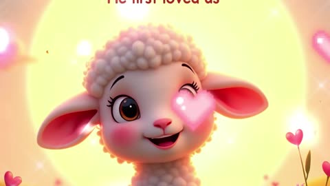 First Loved Us ❤️ Christian Kids Song About God’s Love | Little Lamb Studios