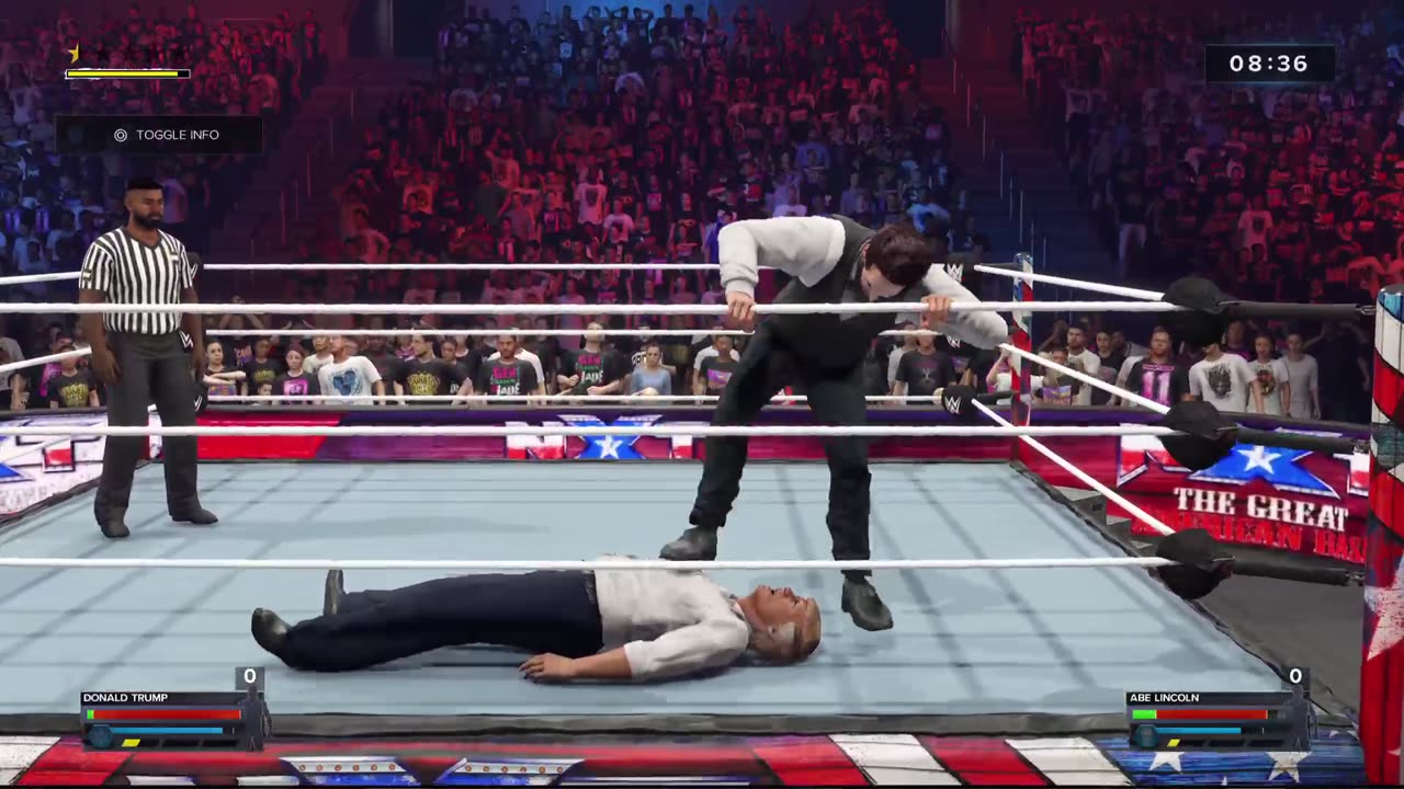 WWE 2K24 - Trump VS Lincoln