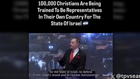 Listen carefully to his words: Jew Propaganda knows no bounds.. or deceit