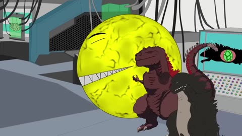 Egg Dinosaur Giant Attack | Godzilla Animation Funny Cartoons