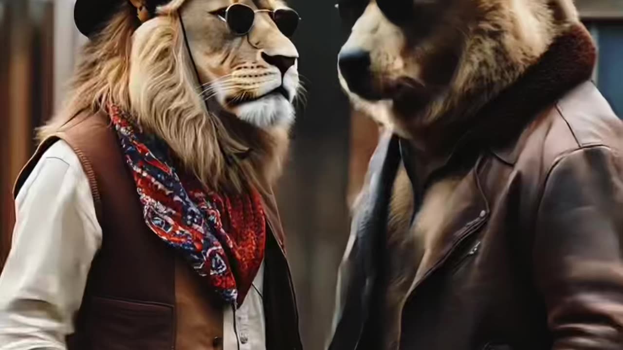 There was a little trouble today, but Brother Tiger emerged victorious