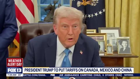 Mexico, Canada and China respond to Trump tariff threats | FOX 13 Seattle