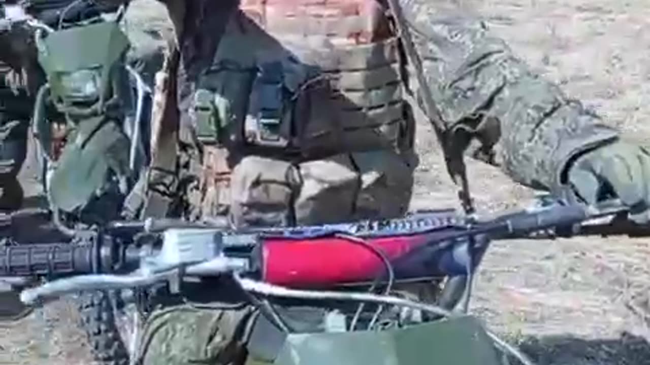 Massive Russian Motorcide Squad Is Wiped Out Immediately Pt 1