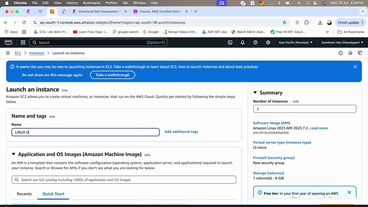 Linux Userdata# | Ekascloud
