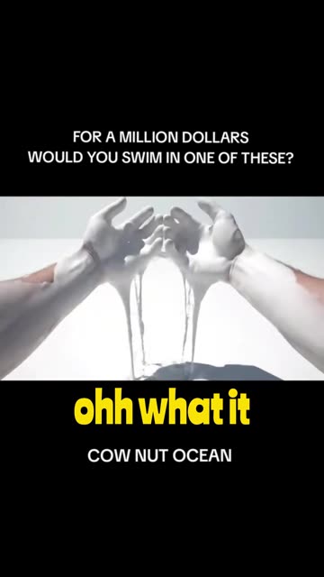 One Million Dollars to Swim In One Of These Crazy Oceans! #ocean #fyp #viral