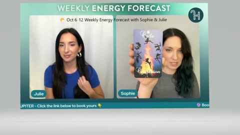 Oct 6-12 Weekly Energy Forecast with Sophie & Julie