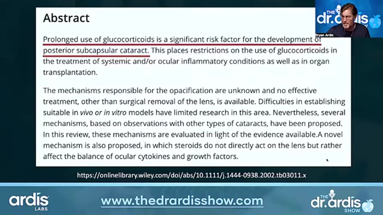The Dr. Ardis Show Cataracts That Your Doctor Won’t Tell You About (Part 1)
