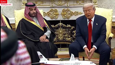 LIVE: Trump meets Saudi crown prince in Washington