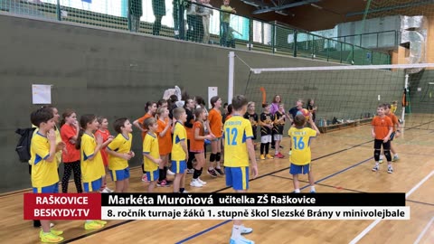 Raškovice ► Turnaj v minivolejbale škol regionu Slezská brána │ #Beskydy.TV