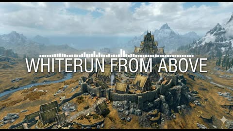 Whiterun From Above | Skyrim Ambient Soundtrack