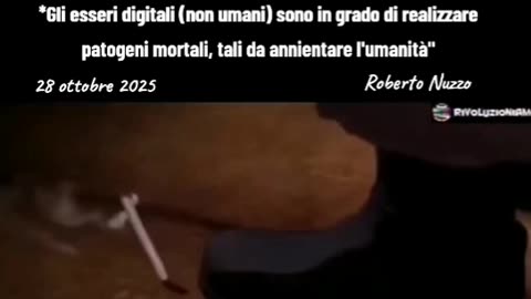 INTELLIGENZA ARTIFICIALE: "La fine dell'umanità descritta in soli 4 minuti"