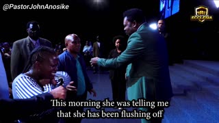 Watch this deliverance closely... multiple spiritual rings were removed. #Deliverance