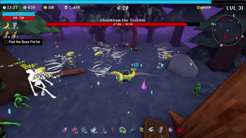 Projectile Speed test 3: Monke and Tornado