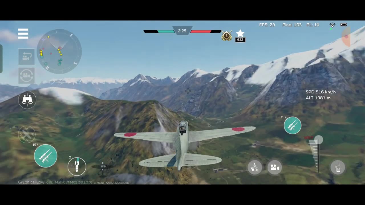 Victory with Ki-32 - Japanese Tier 1 plane War Thunder planes gameplay