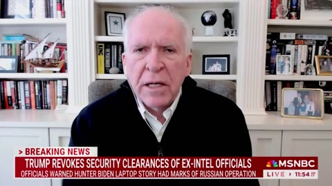 Ex-CIA Chief John Brennan Complains After Losing Security Clearance