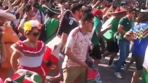 MEXICAN PROTESTS ALWAYS LOOKING LIKE THEY JUST WON THE WORLD CUP!!!🇲🇽🤣🤣🤣