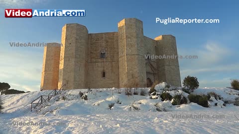 Ondata di gelo storica: quando la Puglia fu sommersa dalla neve. Filmato storico da Castel del Monte