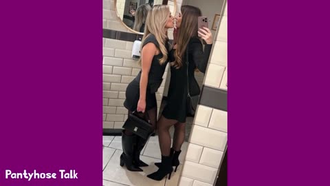 Kissing in Pantyhose