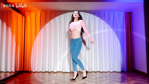 Airy Peacock Blue Denim Pants Alluring Hot Dance | Daily Beauty EP 797