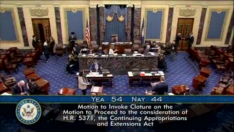 House Spending Bill Fails in the Senate Again—44 Democrats Vote NO! 