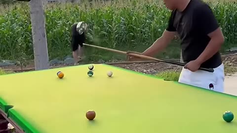 Funny Billiards video 2 (pool) millions of views