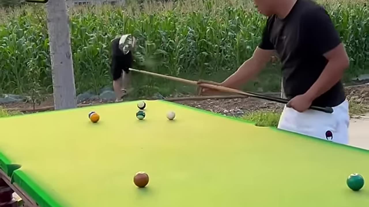 Funny Billiards video 2 (pool) millions of views