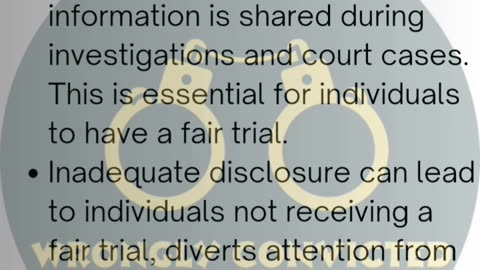 Inadequate Disclosure